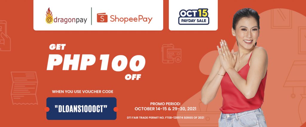 Shopeepay October promo banner